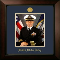 Marinski portretni okvir patriota okvira sa zlatnim medaljom