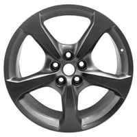 Preokret OEM aluminijumski aluminijski kotač, tamna pvd aftermarket chrome, odgovara 2013- Chevrolet Camaro