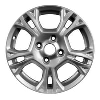 Zatvoreno oem aluminijumski aluminijski kotač, sve oslikano srebro, sastoji se za 2014.- Ford Fiesta limuzina