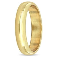 10kt ženski vjenčani prsten od bijelog zlata
