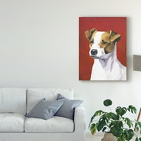 Zaštitni znak likovne umjetnosti' pas portret Jack ' platno Art Jill Sands