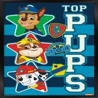Nickelodeon Paw Patrol - Top štenad zidni poster, 22.375 34