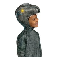 Dječaci Veličina Srednje Plava Sa Sjajnim Očima Deluxe Halloween Dječiji Kostim Jurassic World, Disguise