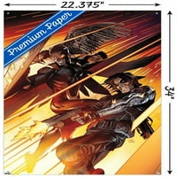 Marvel Comics Falcon i Winter Soldier - Saigrani zidni poster sa push igle, 22.375 34
