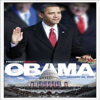 Predsjednik Obama - zidni poster inauguracije, 22.375 34