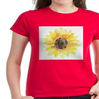 Cafepress - Slatka majica od suncokreta - Ženska tamna majica