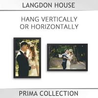 Langdon House Crni okvir za slike, stil sredinog veka, paket, prikupljanje prima