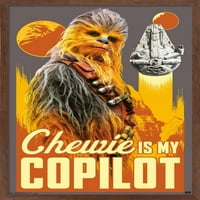 Star Wars: Solo - Chewie zidni poster, 14.725 22.375