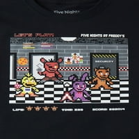 Pet noći kod Freddy's Boys grafičke majice, 2 pakovanja, veličine 4-18
