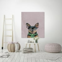 Marmont Hill formalno štene slika Print na omotanom platnu