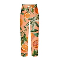 Caveitl pantalone za muškarce, muške ljetne Casual modne havajske 3D štampe elastični struk ravne pantalone