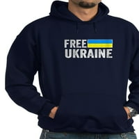 CafePress-Podrška Ukrajina Stojim Sa Ukrajinom Fl Dukserica-Pulover Dukserica, Klasična, Udobna Dukserica