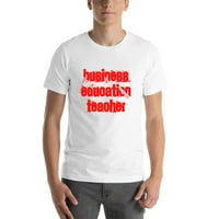 Učitelj poslovnih obrazovanja Cali Style Stil Short pamučna majica s nedefiniranim poklonima