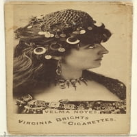 Velma Noyes, od glumca i glumica serije za Virginia Brights Cigaretes Poster Print
