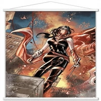 Marvel Comics - Elektra - poklopac zidni poster sa drvenim magnetskim okvirom, 22.375 34