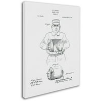 Zaštitni znak likovne umjetnosti bejzbol rukavica patent bijela platna umjetnost Claire Doherty