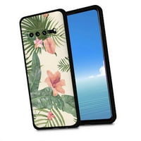 Tropical-Foliage futrola za telefon Samsung Galaxy S za žene i muškarce pokloni, Meki silikonski stil