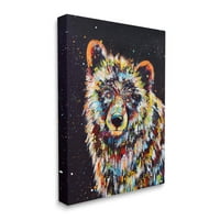Moderni Medvjed Urbani Potezi Životinje I Insekti Slika Galerija Umotana Platno Print Zid Art