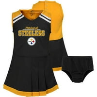 Tim: Steelers, Toddler Cheerleader Outfit, Timske boje
