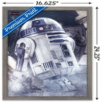 Star Wars: Posljednji Jedi - R2-D zidni poster, 14.725 22.375