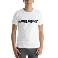 Witter Springs Slesher Stil Stil Short rukava Pamučna majica od nedefiniranih poklona