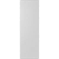 Ekena Millwork 18 W 38 H True Fit PVC horizontalna letvica uramljena u modernom stilu roletne sa fiksnim