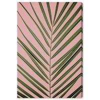 Wynwood Studio 'Palm Life' cvjetni i botanički zidni umjetnički platneni Print - zelena, ružičasta, 16