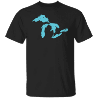 Grafička Amerika Država Michigan SAD Velika jezera Muška grafička kolekcija majica
