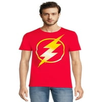 Stripovi Muška filma Flash Film Logo Grafička košulja, veličina S-3XL