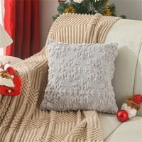 Božićni ukras, mekan plišani božićni ukrasni jastuk za kauč na razvlačenje, kućni dekor jastuk pokrivač