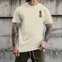 -Hirts mužjak ljetni ležernu kaluplju na majici s majicom kratkih rukava s kratkim rukavima
