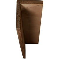 Ekena Millwork 10 W 4 H 18'L 2-strana grubo rezana Endurathane Fau drvena stropna greda, prirodni Pekan