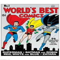 Comics - Batman i Robin - svjetovi najbolji stripovi - prekrivač zidni poster, 14.725 22.375