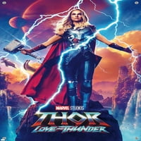 Marvel Thor: Ljubav i grmljavina - Jane Podignite zidni poster o jednom listu s push igle, 14.725 22.375